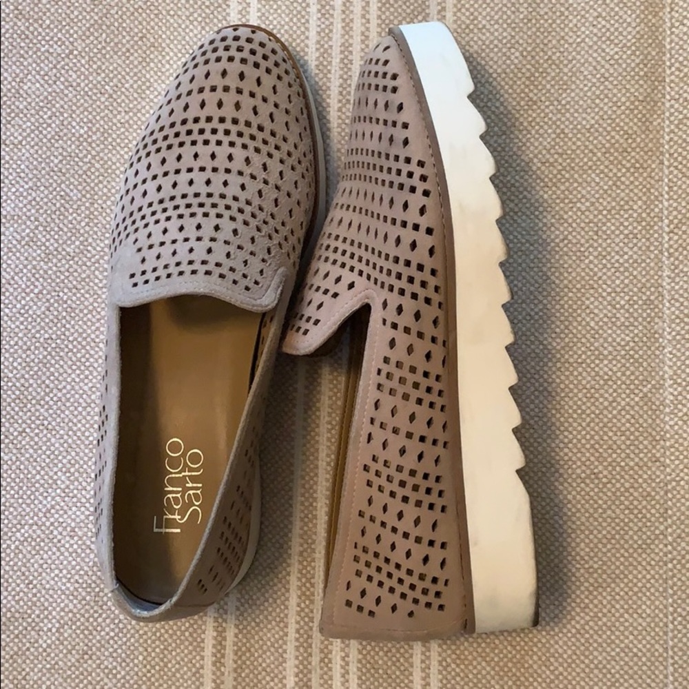 Franco Sarto platform loafers